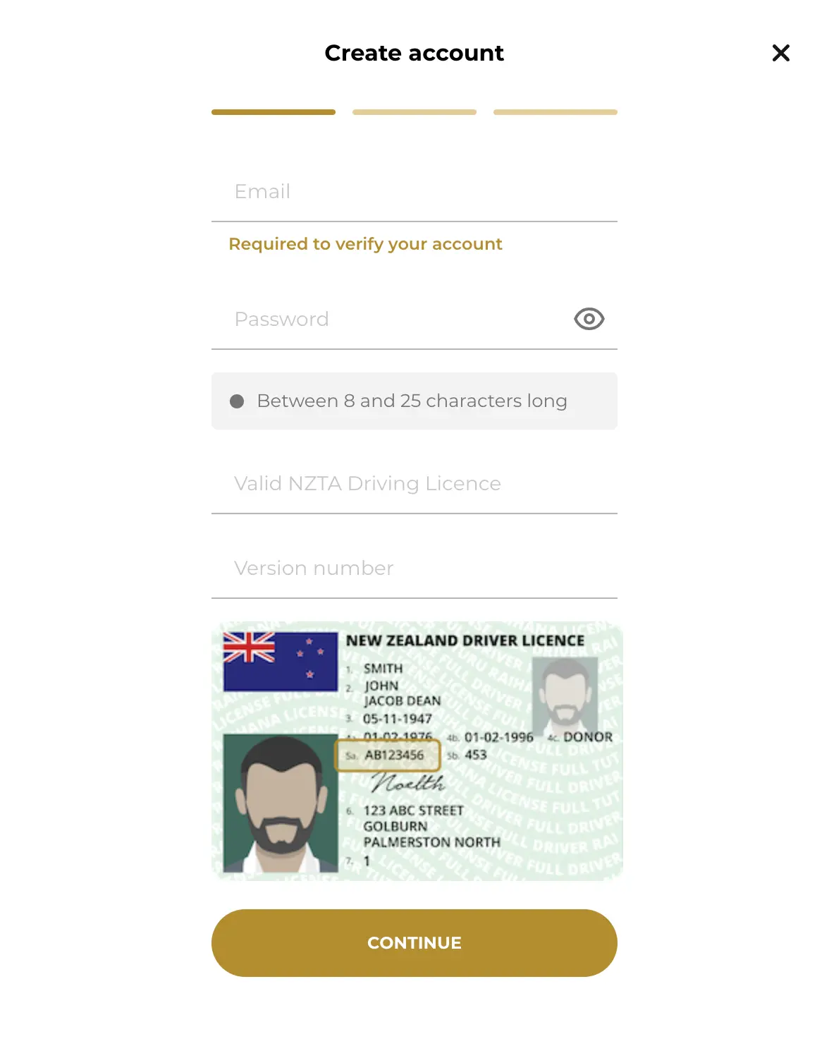 mobile Sign Up at SkyCity Casino