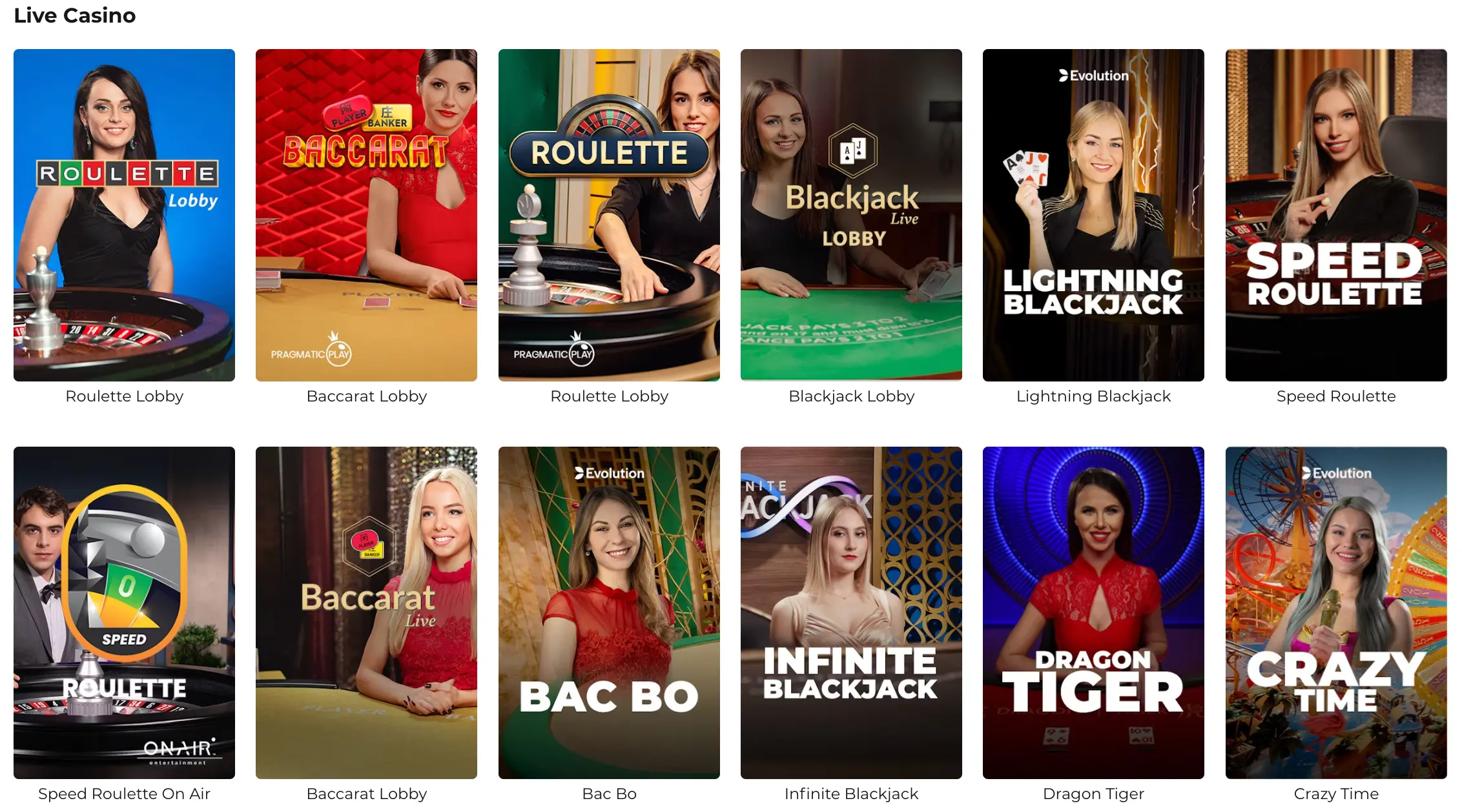 most popular Live games at Skycity casino