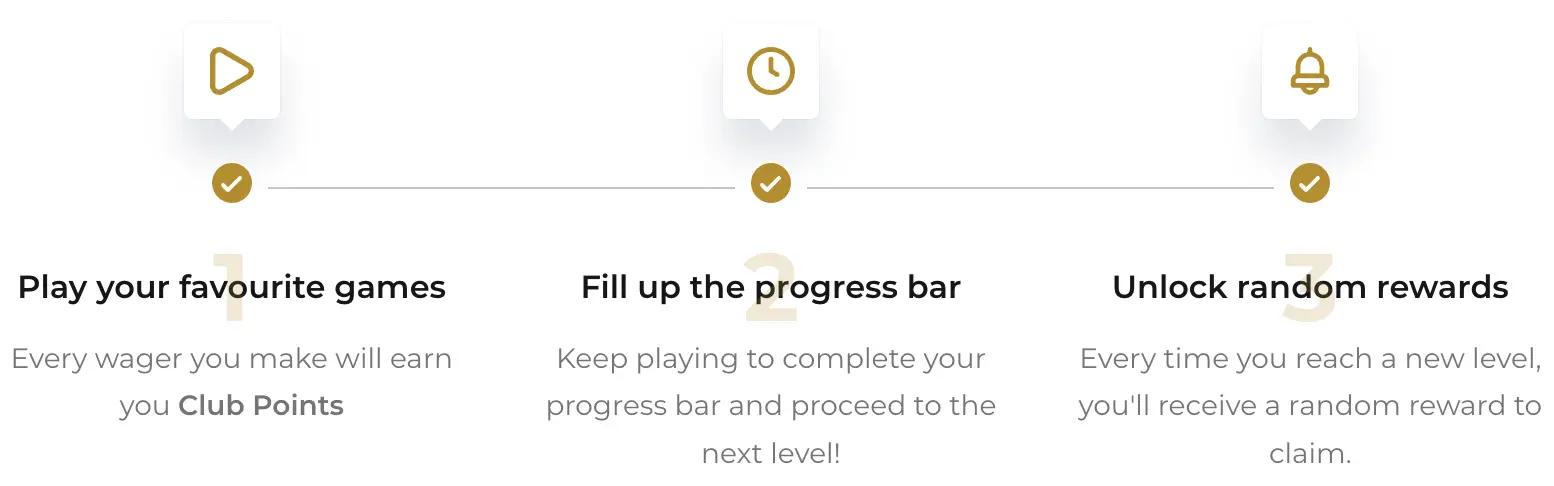 steps to level up at skycity casino