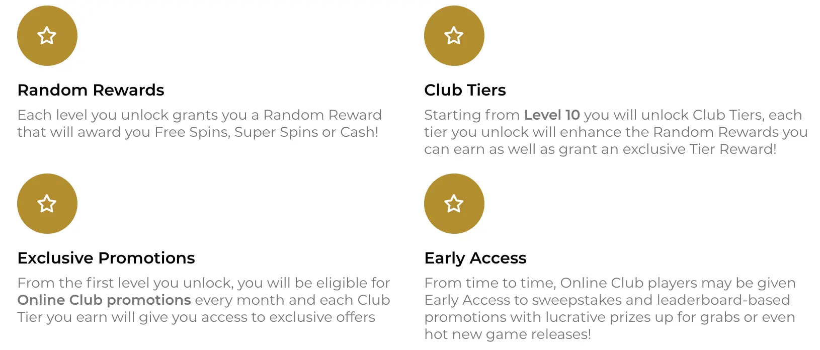 Skycity casino online club benefits